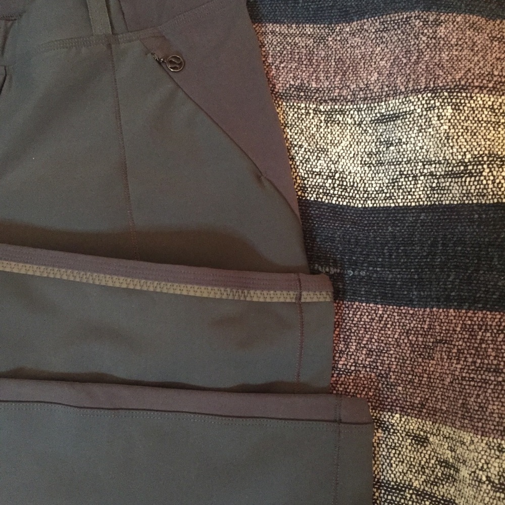 Lululemon Pants - Grey w/ Reflector Stripe